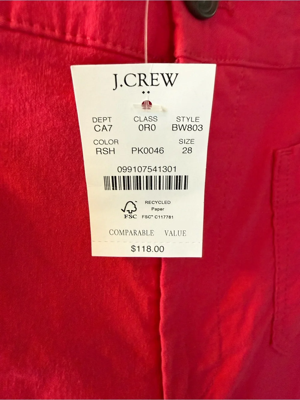 J. Crew Pink High-Rise Wide-Leg Pants, 28” w, 29”inseam